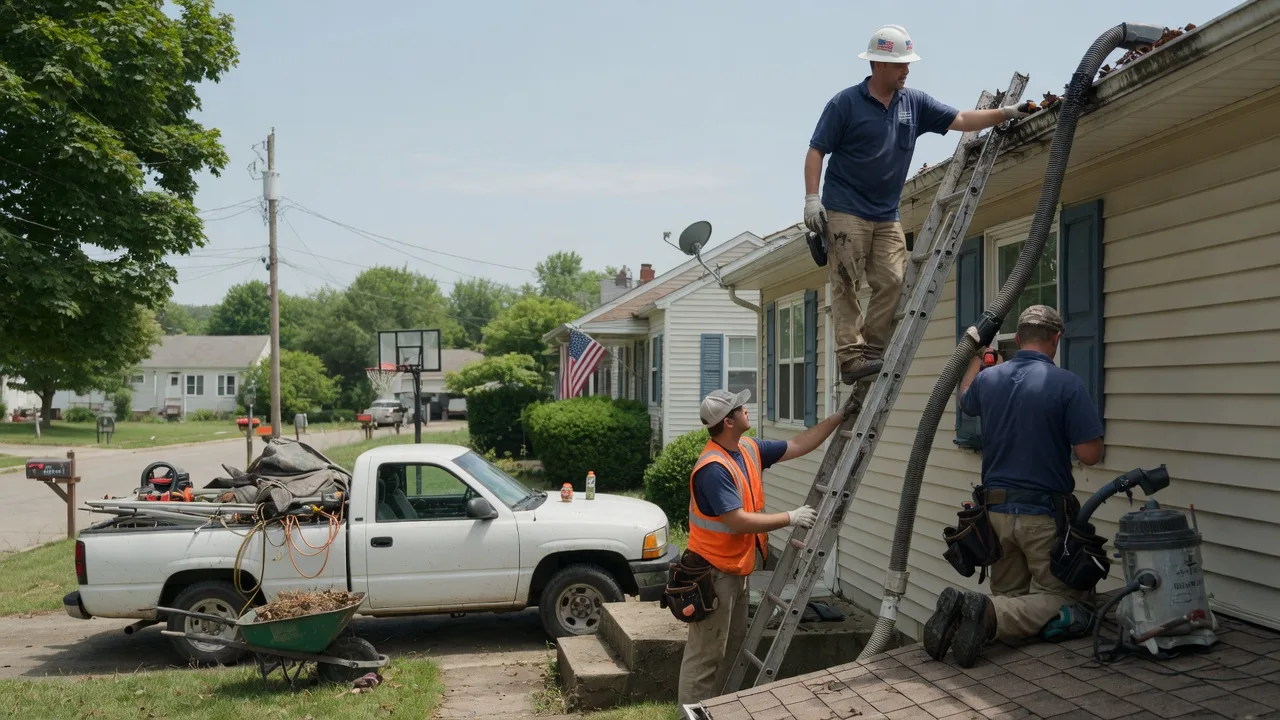 Gutter Installation in Fairmount, IL near me